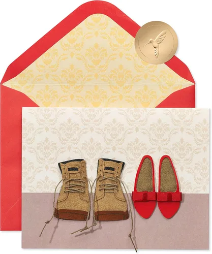 Vista 4 de Papyrus Tarjeta de Aniversario (Pareja Perfecta)