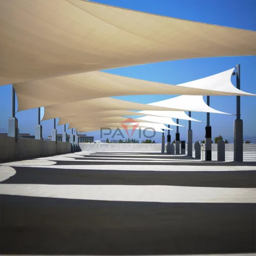 Vista 6 de Patio Paradise Vela de Sombra Solar de 2' x 2' Toldo Rectangular Cubierta para Patio Bloqueo de Luz Solar Toldo Resistente de Grado Comercial