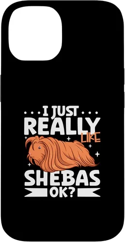 Vista 4 de iPhone 16 I just really like my Sheba Guinea Pig Case