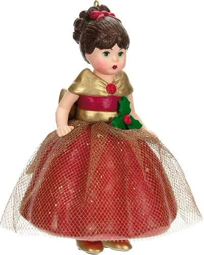 Vista 9 de Adorno de Navidad Hallmark Keepsake 2025, Señora Alexander Venado Papá Noel, Regalos para Ella