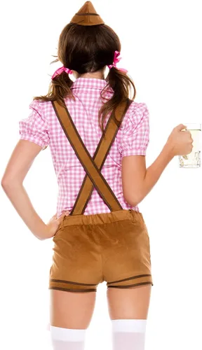 Vista 2 de MUSIC LEGS Mujer Lederhosen Beer Babe