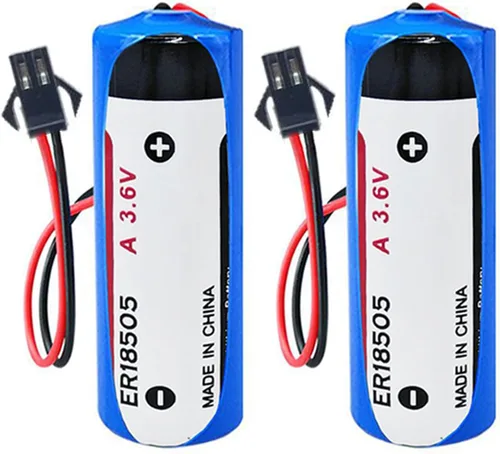 Vista 6 de WEIMAA - Paquete de 10 baterías de litio ER18505 de 3.6 V 4000 mAh tamaño A batería de litio primaria con conector 2.0 10 Pack