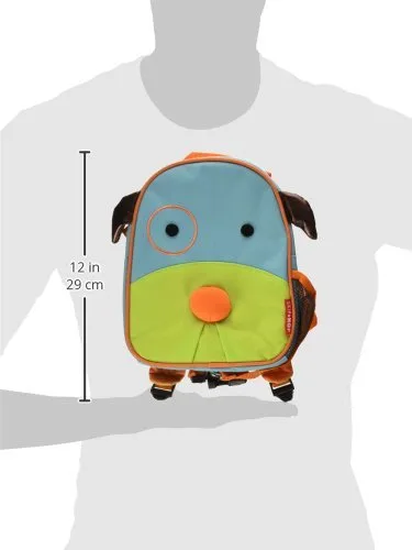 Vista 6 de Skip Hop Zoo, Mochila de seguridad con arnés de Darby Dog para niños pequeños