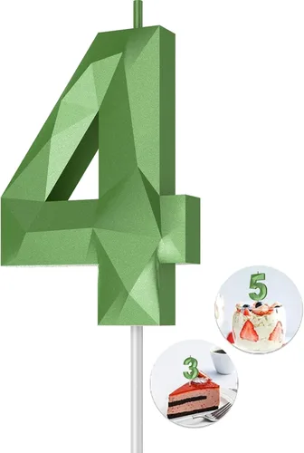 Vista 94 de Velas de cumpleaños con números (0 velas negras), forma de diamante 3D, decoración de pastel de feliz cumpleaños para niños y hombres, cumpleaños