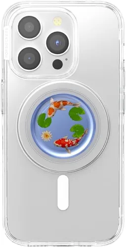 Vista 3 de PopSockets Agarre para teléfono MagSafe con patas, soporte magnético, parte superior intercambiable, agarre seguro para estuches MagSafe de iPhone