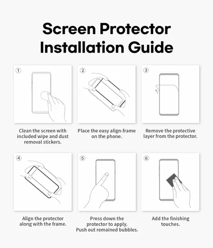 Vista 4 de GOOSPERY Protector de pantalla con protector de lente de cámara compatible con iPhone 13 Mini [2+2 unidades] Vidrio templado HD transparente