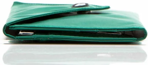Vista 8 de Big Skinny Cartera delgada Slimvelope de tres pliegues para mujer, con capacidad para hasta 40 tarjetas