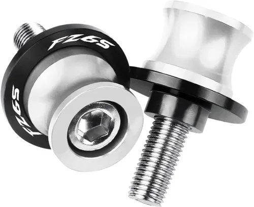 Vista 6 de Carretes de basculante de motocicleta Tornillos deslizantes para Yamaha FZ6S FZ 6S 1995-2006 Anticaída Frame Sliders (Color : 6MM Negro)