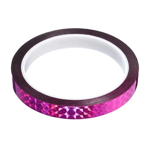 Vista 18 de YOKIVE Cinta de prisma, cintas decorativas holográficas reflectantes autoadhesivas, ideal para proyectos de manualidades, arte de bricolaje, hogar