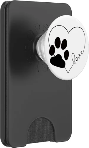 Vista 7 de Love Dogs Valentine PopSockets Grip and Stand for Phones and Tablets