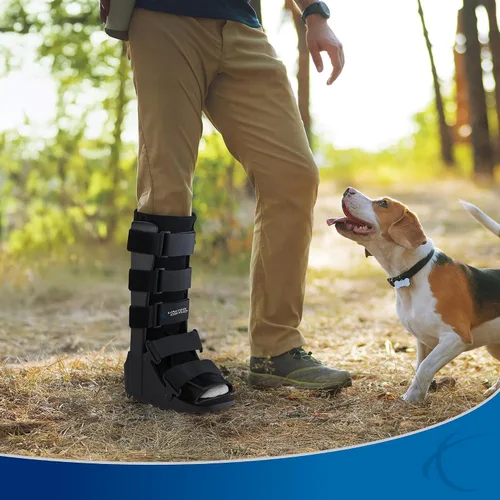 Vista 3 de United Ortho Cam Walker - Bota de fractura, extra pequeña, color negro