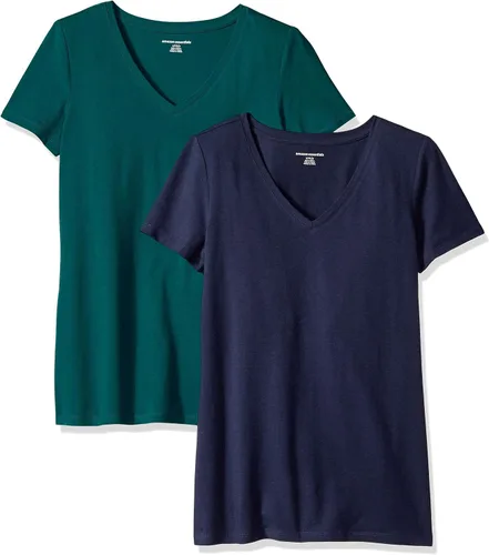 Vista 41 de Amazon Essentials Women's Regular-Fit Short-Sleeve Crewneck T-Shirt