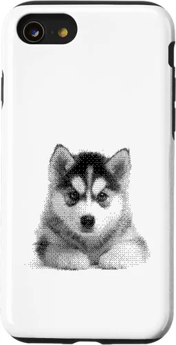 Vista 18 de Cute Siberian Husky for Dog Mom and Paw Parents Case for iPhone 16