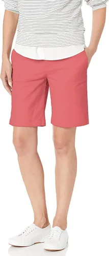 Vista 11 de Tommy Hilfiger Pantalones cortos chinos casuales de negocios Hollywood para mujer Azul marino