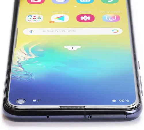 Vista 5 de ArmorSuit MilitaryShield - Protector de pantalla antirreflejos para Samsung Galaxy S10e, compatible con fundas, película mate antiburbujas