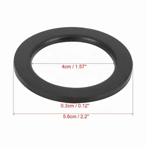 Vista 2 de F FIERCE CYCLE Tapa de tanque de combustible de goma para motor de motocicleta, sello de anillo O, juntas de protector universal circular
