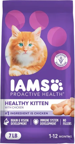 Vista 12 de IAMS Proactive Health comida seca para gatitos