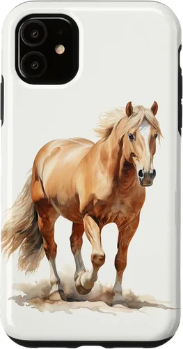 Vista 8 de Funda para iPhone 16 con diseño de caballo Palomino