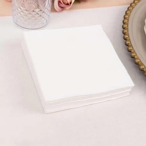 Vista 34 de Efavormart - Paquete de 20 servilletas de papel Airlaid de papel suave con tacto de lino rosa rubor de oro rosa, altamente absorbentes Rosa (Blush)