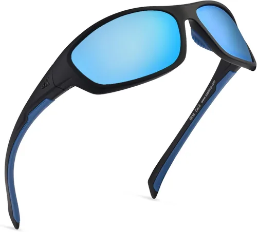 Vista 16 de KastKing Hiwassee - Gafas de sol deportivas polarizadas para hombres y mujeres, gafas de sol envolventes para pesca, ciclismo y correr, protección UV