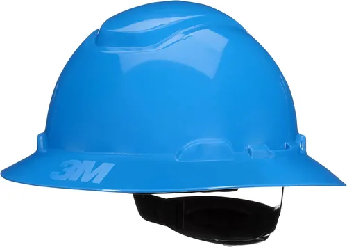 Vista 15 de 3M Hard Hat SecureFit H-800 Series Casco de seguridad estilo ala completa con sensor Uvicator, suspensión de trinquete de difusión de presión de 4