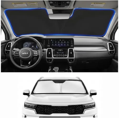 Vista 25 de Parasol para parabrisas para BMW X1 E84 2016-2024 2025, accesorios – Cubierta de parasol para parabrisas de ventana delantera, ajuste personalizado