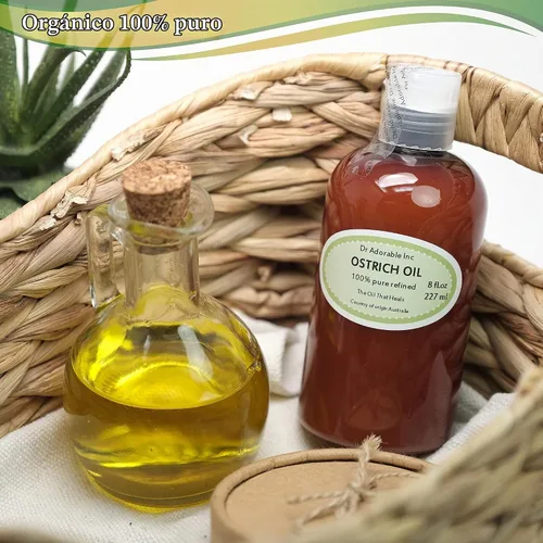 Vista 2 de Dr Adorable - 8 oz - Aceite de avestruz - Orgánico puro y natural