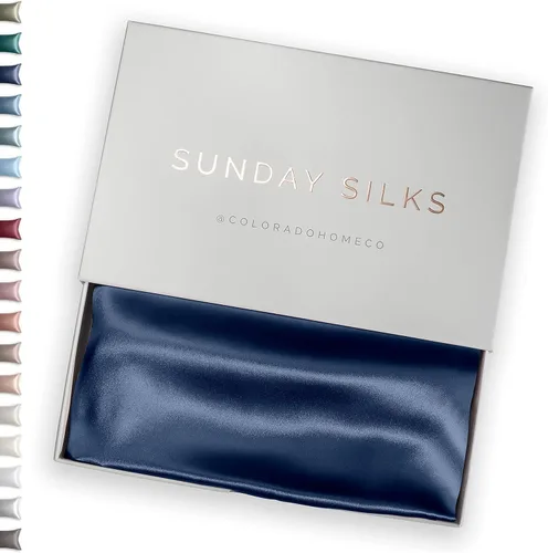 Vista 16 de FUNDA DE ALMOHADA DE SEDA DE MORERA 100% SUNDAYSILKS™, Fundas de almohada de seda para cabello y piel, Superior a la funda de almohada de satén