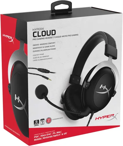 Vista 7 de Auriculares gaming, de HyperX, Cloud, para PC, Xbox One, PS4, PS4Pro, Xbox One S