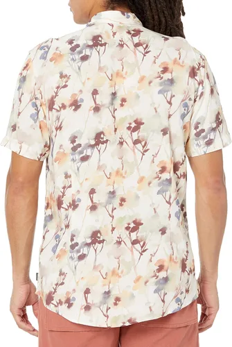 Vista 2 de GUESS Camisa de Amapola del desierto de rayón, Desert Poppy