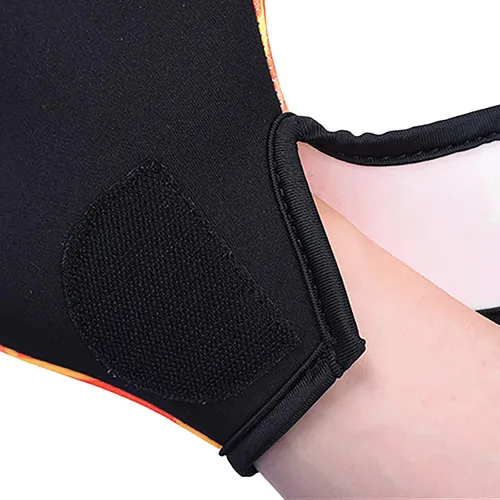 Vista 8 de Guantes de natación de nailon para natación acuática, guantes de malla para entrenamiento acuático, entrenamiento acuático, equipo de mano