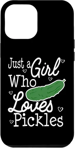 Vista 26 de Pickles Just A Girl Who Loves Funny Case for iPhone 16