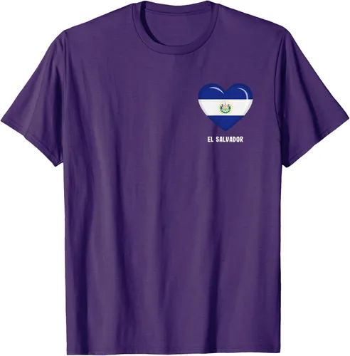 Vista 63 de Camiseta Bandera de El Salvador Camiseta salvadoreña, Negro