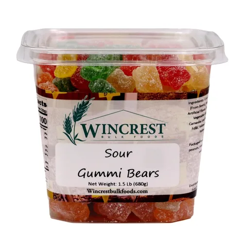Vista 14 de WinCrest Ositos de goma de sabor surtido - 1.5 libras (pomelo rosa)