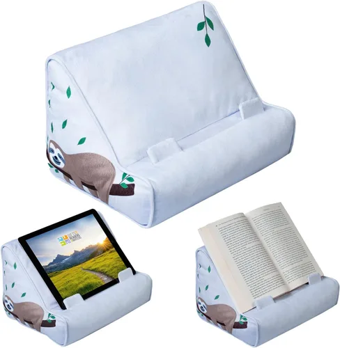 Vista 11 de Regalos para lectores y escritores Sofá de libros Soporte para iPad Soporte acolchado para tableta y soporte para libros Almohada de lectura