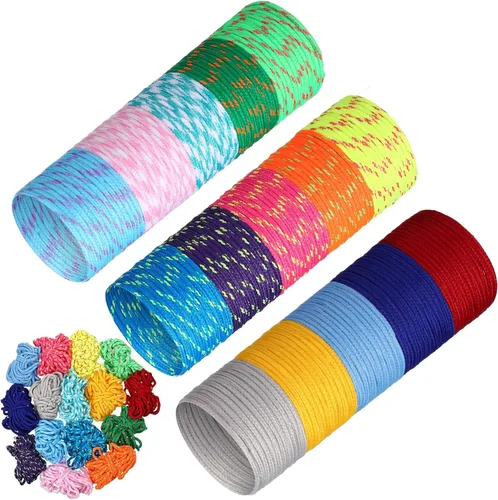 Vista 7 de Hillban 300 pulseras de la amistad a granel para niños, pulseras de gelatina de neón para fiestas de los años 80, regalos del día de los Galentinos