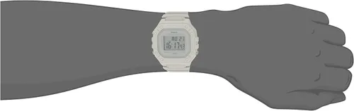 Vista 4 de Casio Reloj deportivo digital con cronógrafo de alarma iluminador modelo W218HC-8A2V gris claro Gris Claro Cronógrafo digital