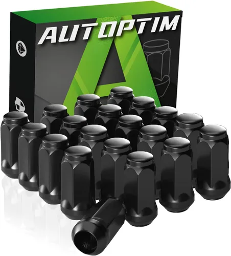 Vista 17 de AUTOPTIM Tuercas de rueda 1/2-20 – Repuesto para Ford Mustang 1964-1973/1994-2014, Edge 2006-2014, Explorer 1990-2019, Ranger 1982-2012, 20 tuercas