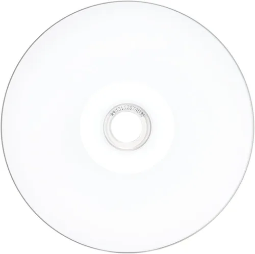 Vista 2 de Verbatim CD-R 700MB 52X Disco de Medios Grabables Imprimible con Inyección de Tinta Blanca en Hub - 100 Spindle, (Paquete de 4)