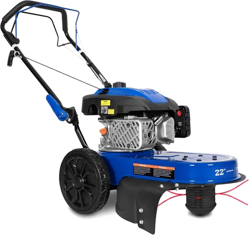 Vista 10 de BILT HARD Cortadora de malas hierbas de empuje, cortacésped de 170cc de 4 ciclos a gas, diámetro de corte de 22 pulgadas, comedor de malas hierbas a