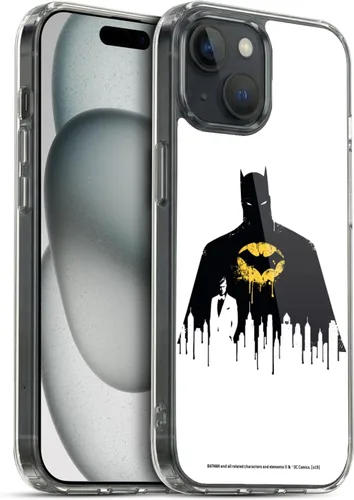 Vista 110 de Head Case Designs Officially Licensed Batman DC Comics Alter Ego Bats Duality Gel Case [Military Grade Protection] Compatible with Apple iPhone 7