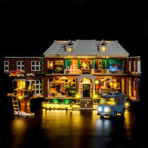 Vista 2 de VONADO Kit de luces LED compatible con el juego de Lego solo en casa, iluminación de bricolaje (sin modelo Lego, solo luces)