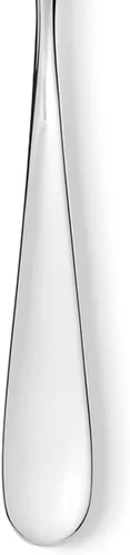 Vista 3 de Alessi Nuovo Milano 5180/4 - Juego de cucharas de postre de diseño, acero inoxidable, 6 piezas