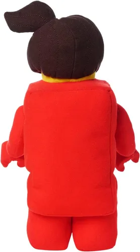 Vista 4 de LEGO Minifigure Brick Suit Girl - Personaje de peluche de 13 pulgadas