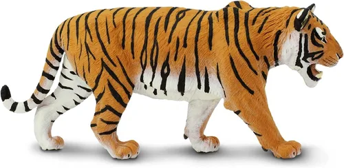 Vista 6 de Safari Ltd. Figura de tigre siberiano, figura realista de 10.5 pulgadas, juguete educativo para niños, niñas y niños a partir de 1 año