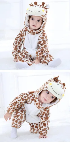 Vista 6 de TONWHAR - Disfraz de Halloween para niños para cosplay de animales para la nieve