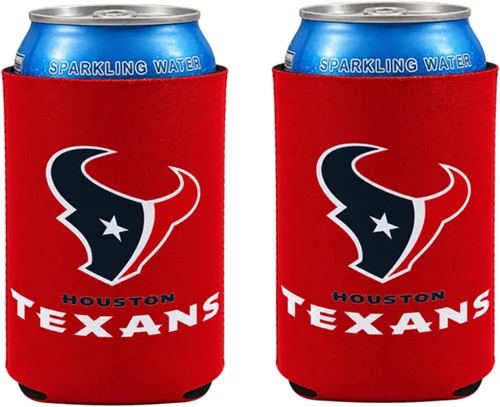 Vista 56 de Aislador para latas y botellas con logotipo de fútbol americano, enfriador de bebidas Huggie (Escudo/Logotipo Verde de Filadelfia (Eagles)) Escudo