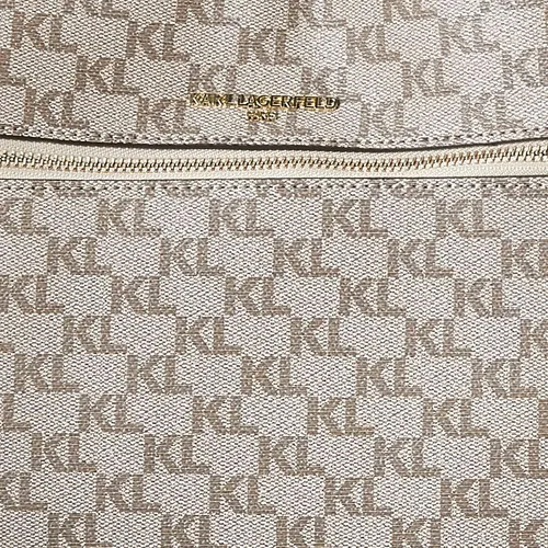 Vista 3 de Karl Lagerfeld Paris Bolso Hobo para mujer, WtBk Multi, talla única de EE. UU, WtBk Multi