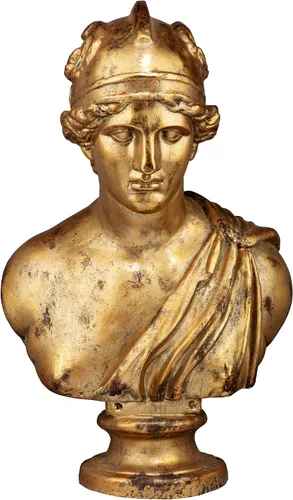 Vista 13 de Design Toscano PD72519 Busto escultórico de resina de mármol consolidado de Diana de Versalles, blanco