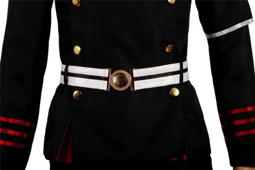 Vista 8 de Mtxc - Disfraz de serafín del fin para hombre, uniforme militar